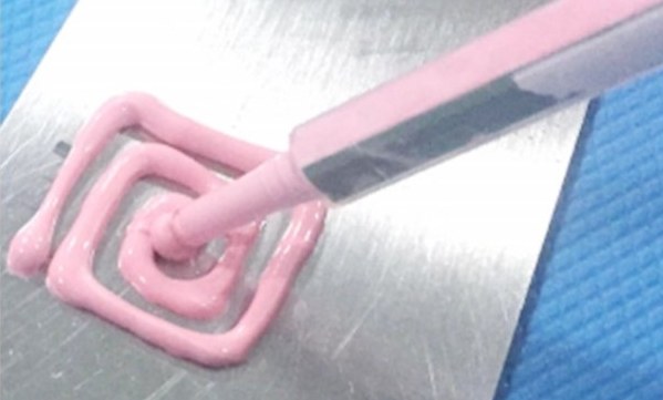 AlN filler for thermal gel