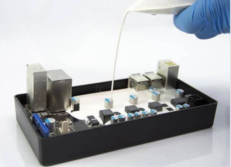AlN filler for potting compounds